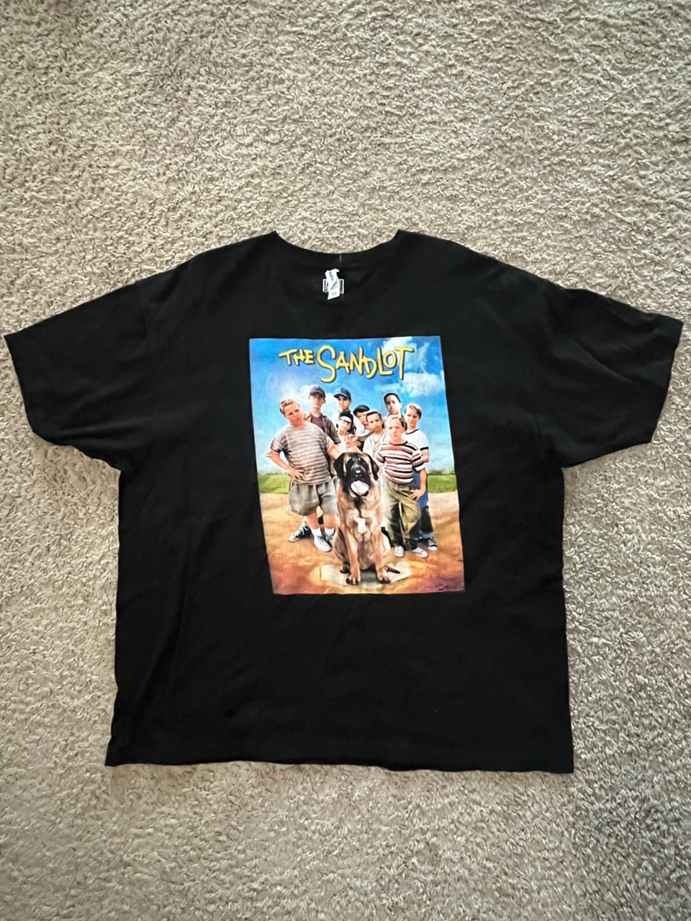The Sandlot Black Graphic Tee Men's Graphic Tee Size XXL